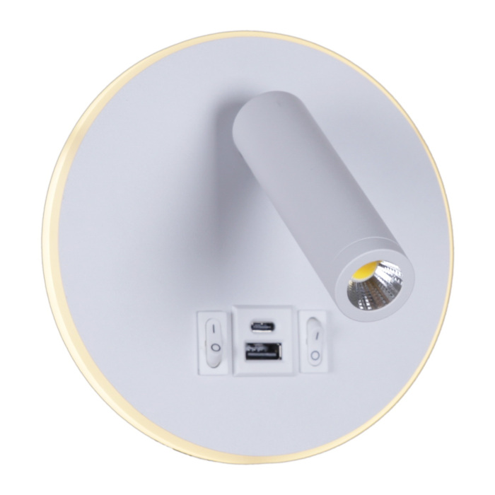 86203-9.2-001KT LED12W+USB WT_