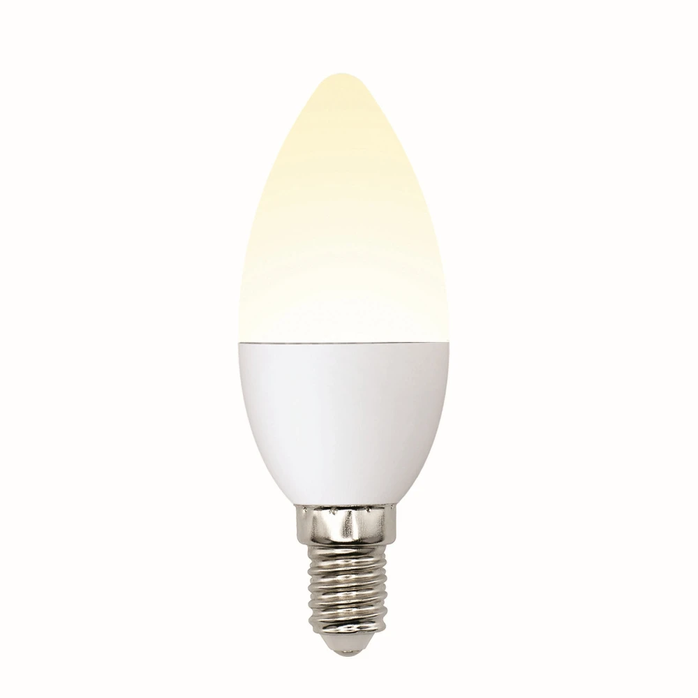 LED-C37-6W/WW/E14/FR/MB PLM11WH картон Uniel