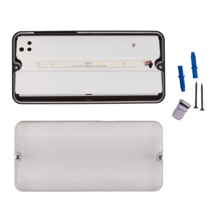 ULW-K25A 6W/4000K IP65 BLACK_