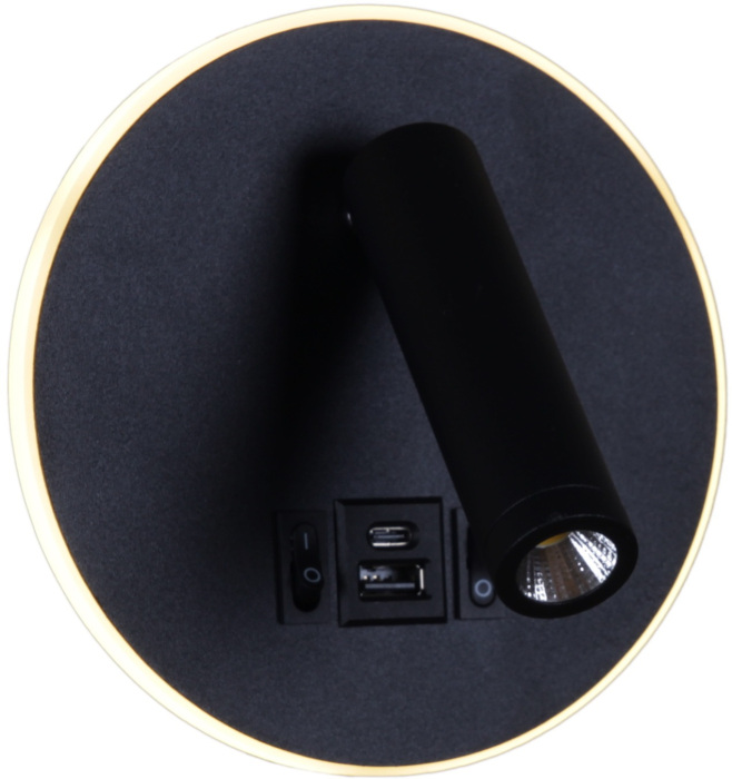 86203-9.2-001KT LED12W+USB BK_