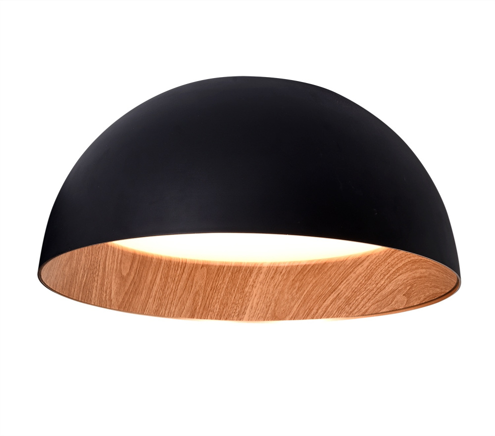 Потолочный светильник 020 C0207-500A black/wood DeLight Collection