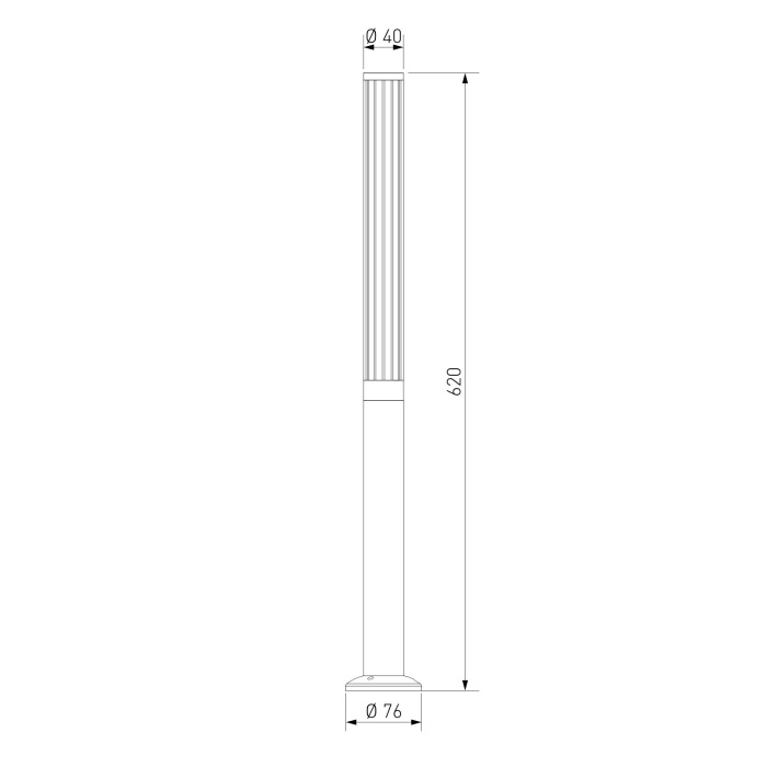 35196/F черный Elektrostandard