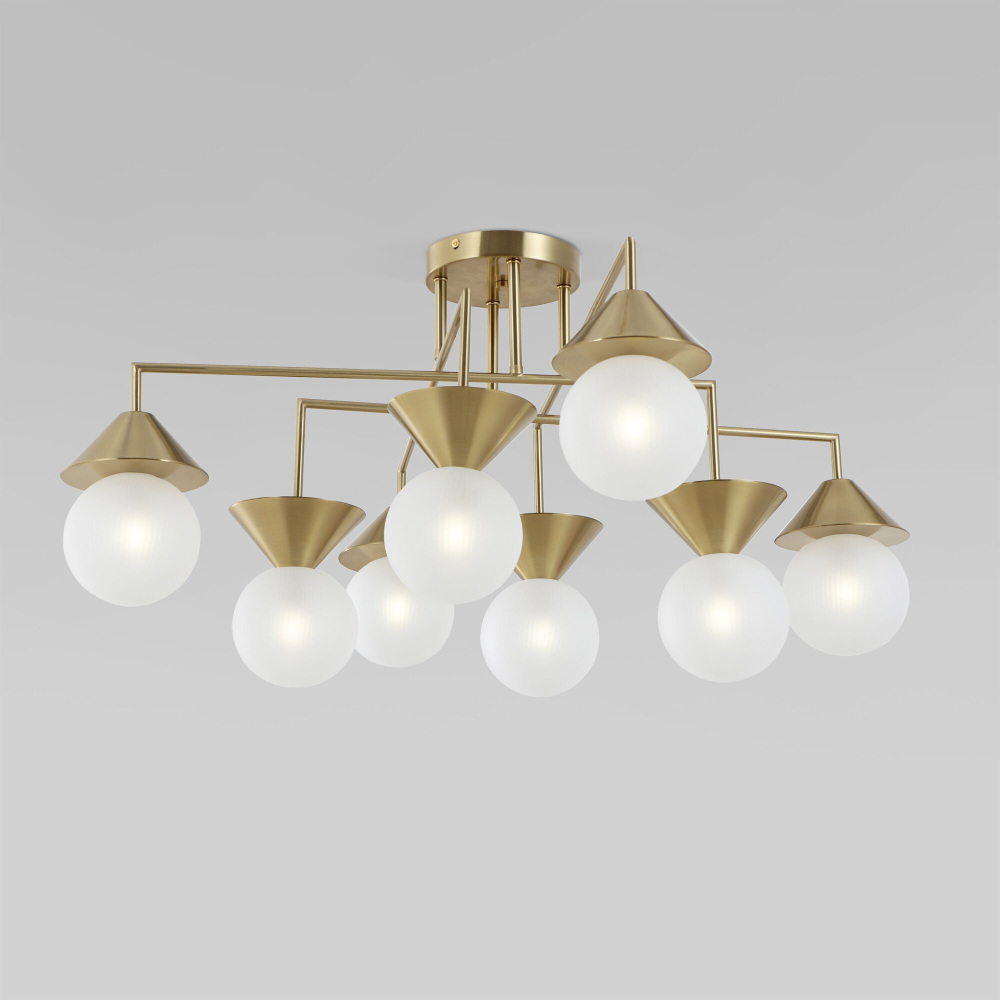 Потолочная люстра Melon 302002/8 латунь Smart Eurosvet