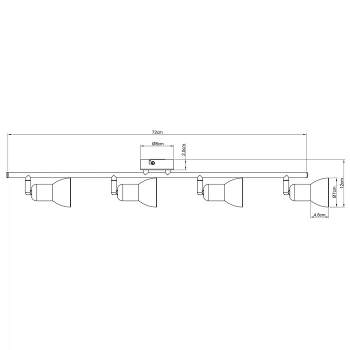 A3115PL-4SS Arte Lamp