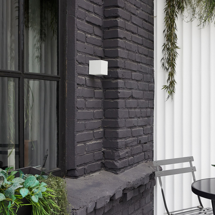 ULU-S55B-2x3W/3000K+4000K+6000K IP65 WHITE_