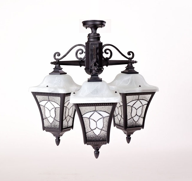 Потолочный светильник уличный VENECIA 2L 91870LA/3 Bl Oasis Light ...