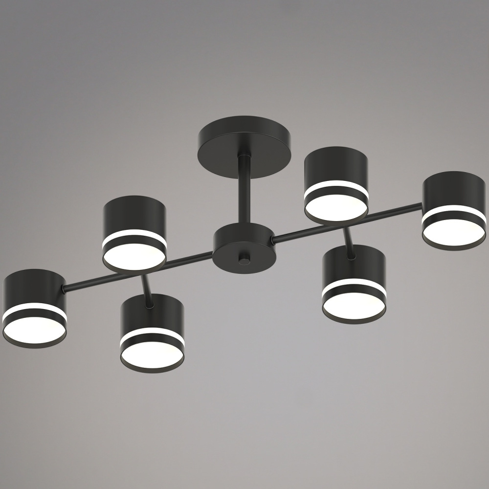 Потолочная люстра  96730-0.3-06 GX53 BK Reluce