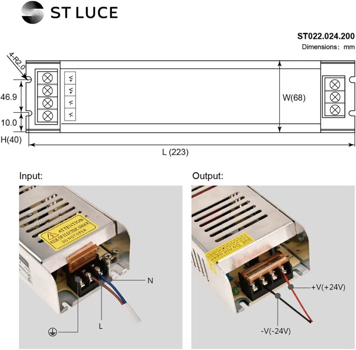 ST022.024.200-F ST Luce
