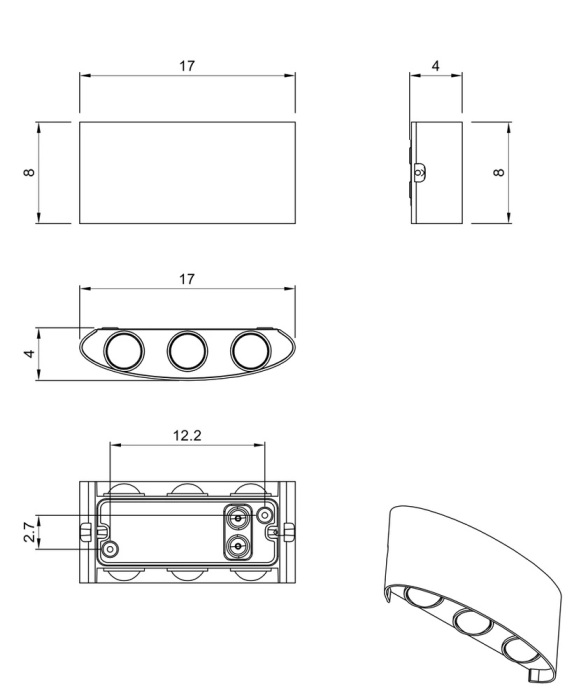 A3722AL-6WH Arte Lamp