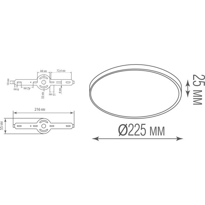 DL20171R18W1W Donolux