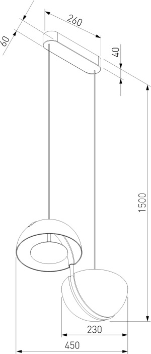50083/2 LED золото