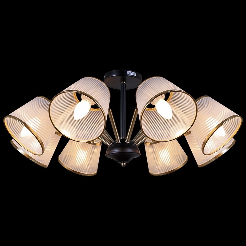 Потолочная люстра  IL0344-8CSQ-79 BK AB ILLUMICO