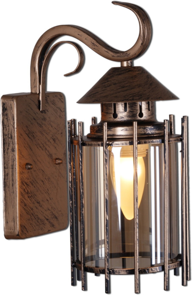 Настенный фонарь уличный  08284-9.2-001U BKG Reluce