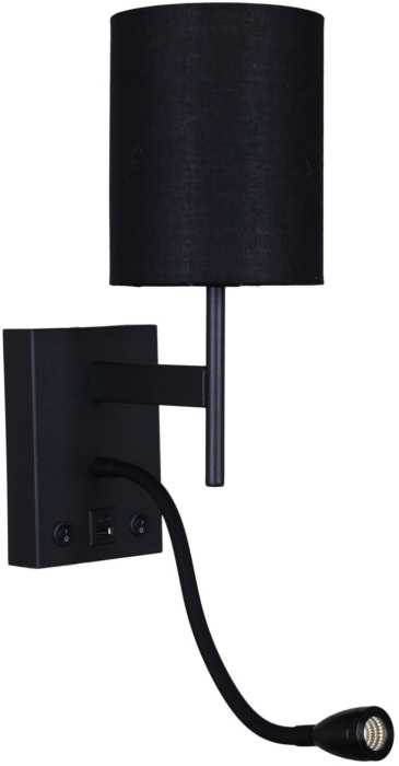 86210-9.2-001KT LED3W+E14 BK_