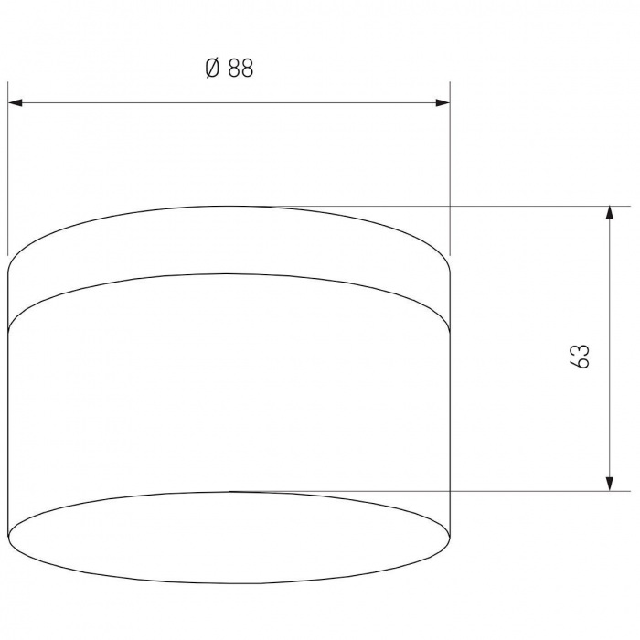 DLR029 10W 4200K белый матовый/хром_