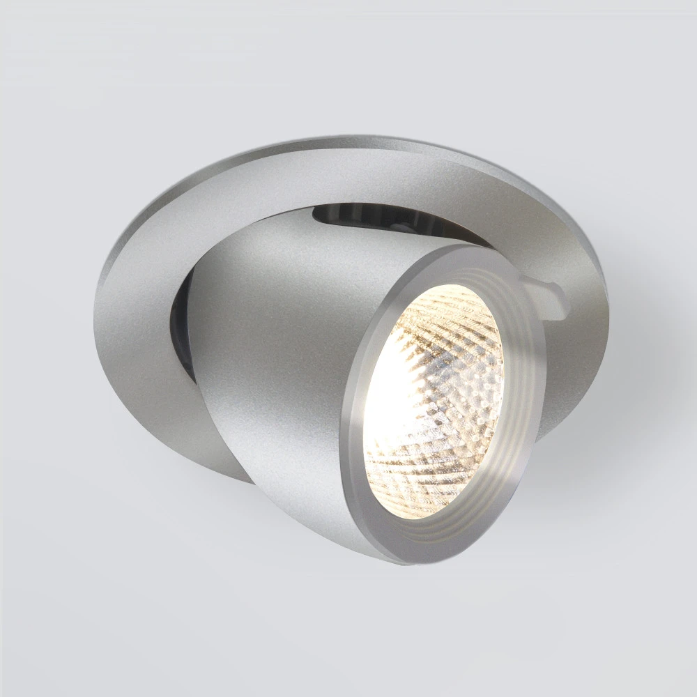 9918 LED 9W 4200K серебро Elektrostandard