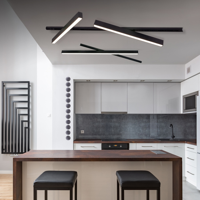 X-Line черный матовый 20W 4200K (LTB54) однофазный_