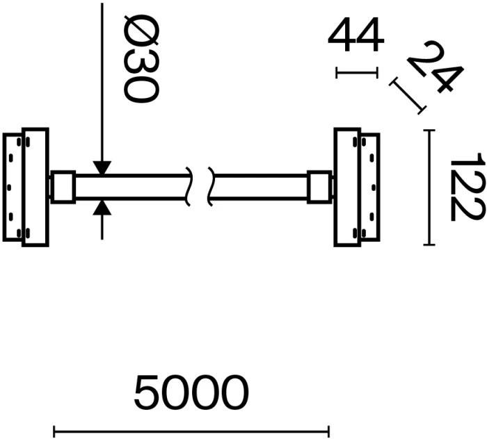 TR101-2-100W3K-B Maytoni