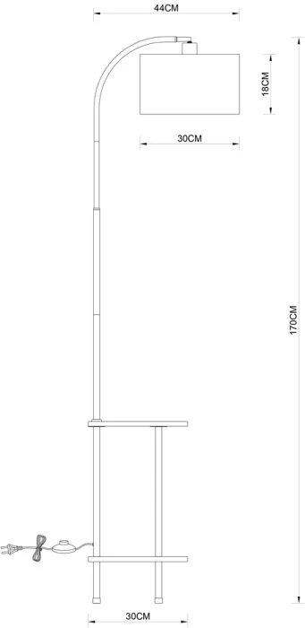 A4055PN-1BK Arte Lamp