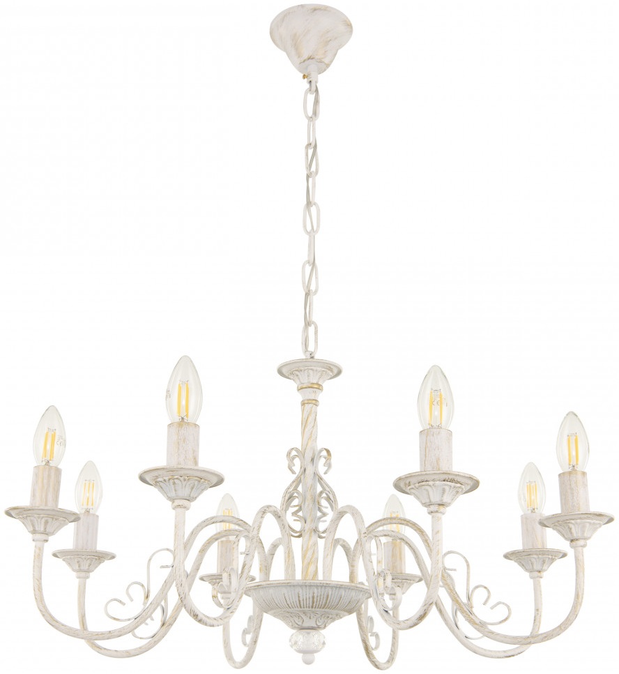 Подвесная люстра AM342620 342620/8 WT+G Arte Milano