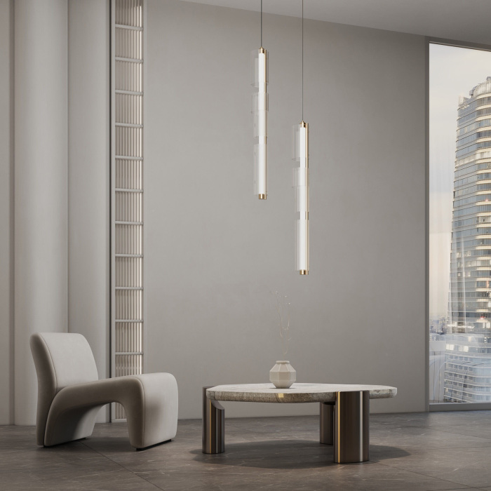 304071 LED латунь