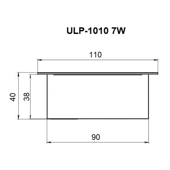 ULP-1010 7W/5000К IP40 GRILYATO WHITE_