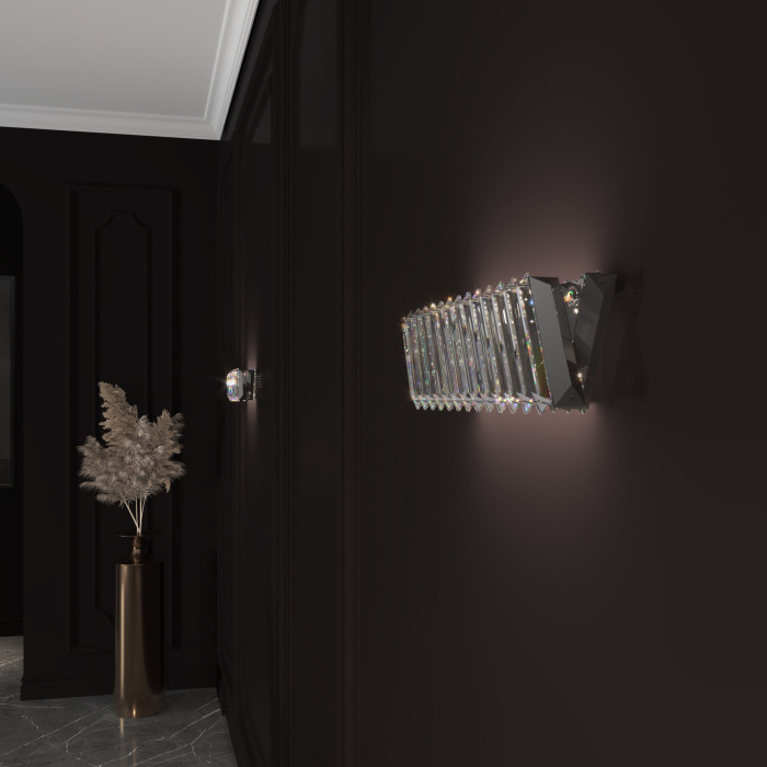 101005 LED никель хрусталь Strotskis_