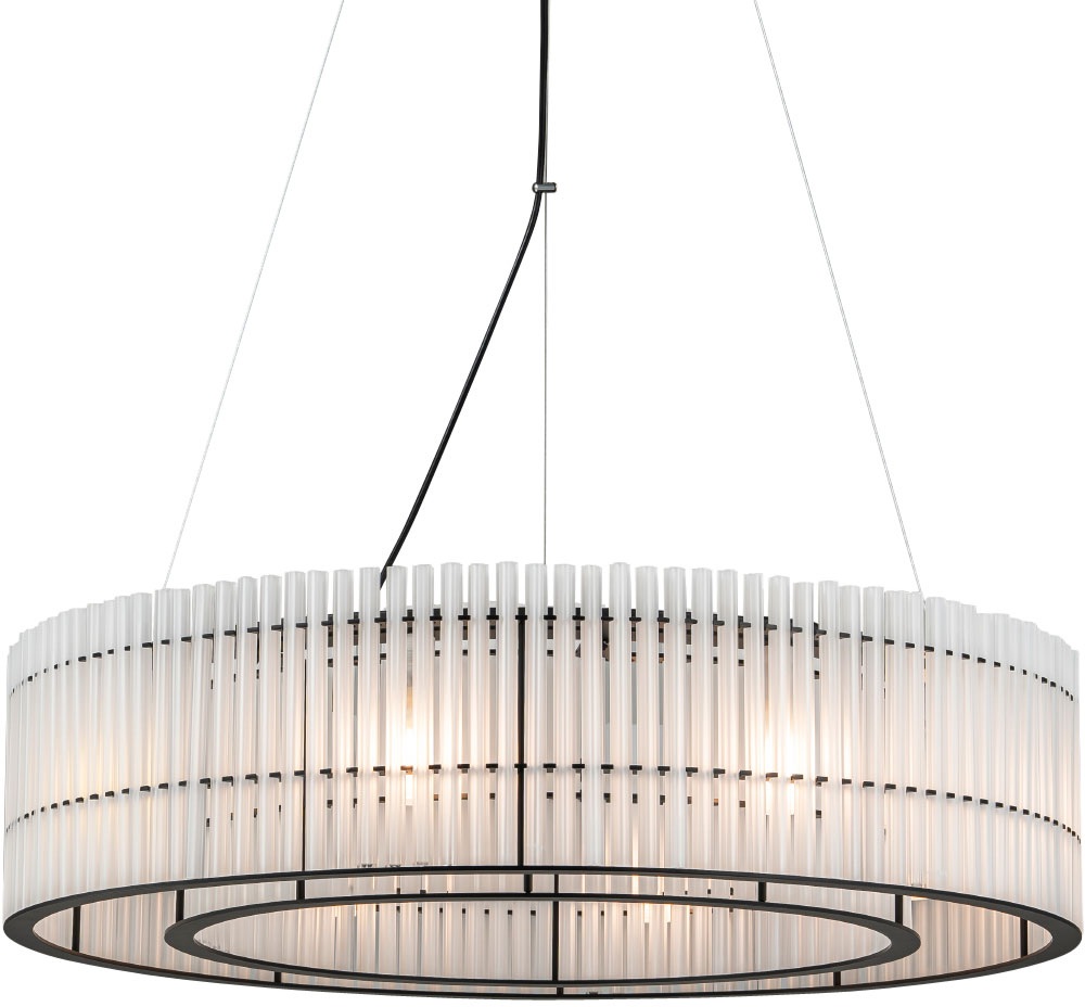 Подвесная люстра KM1293 771198 (KM1293P-8) black/frost DeLight Collection