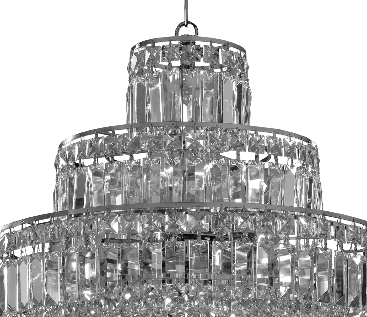 AS/2000/50/12 Crome Pendeloque_