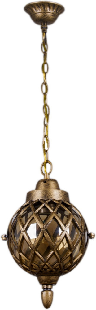 Уличный светильник подвесной  09018-0.3-001SH BKG Reluce