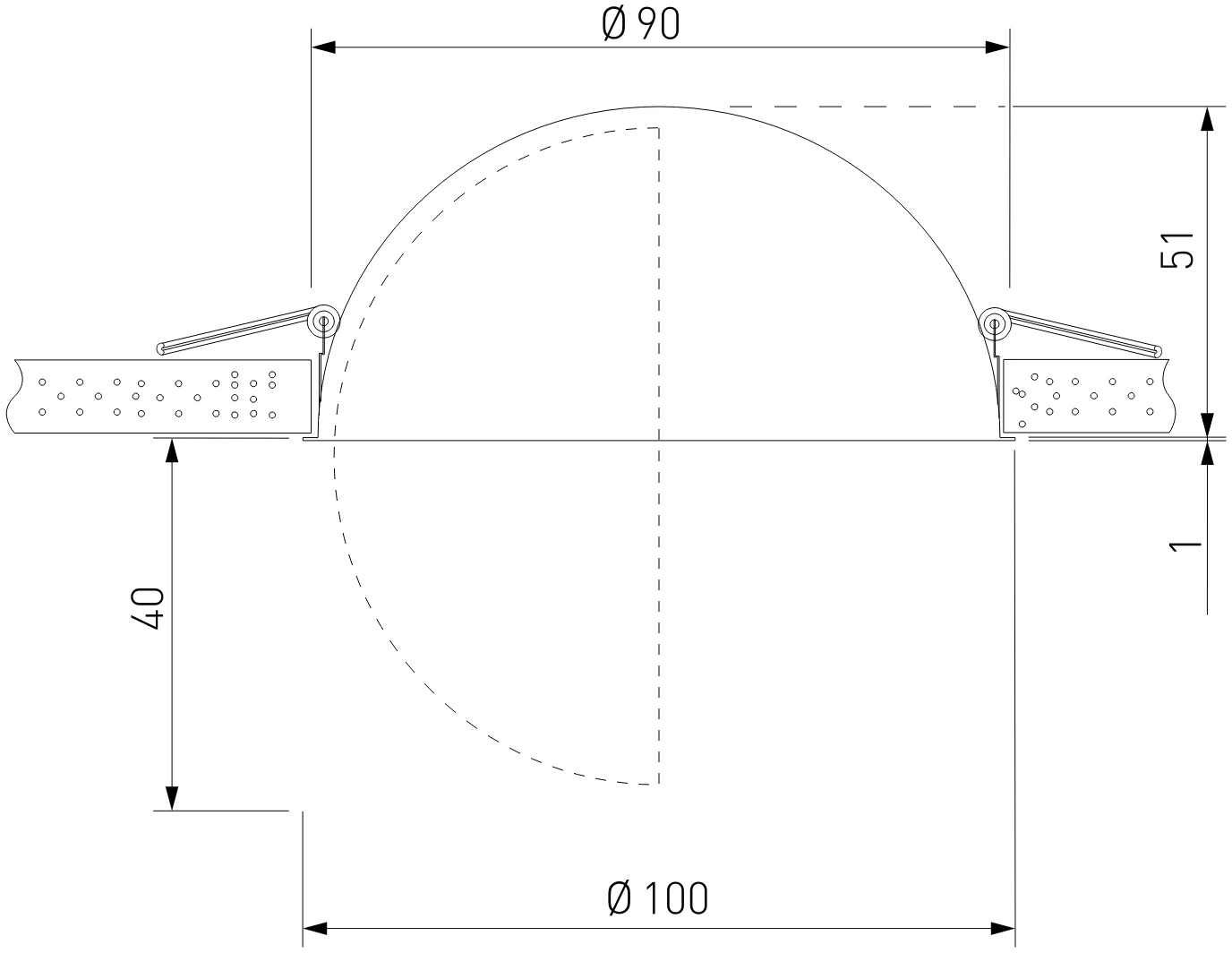 25083/LED чёрный Elektrostandard