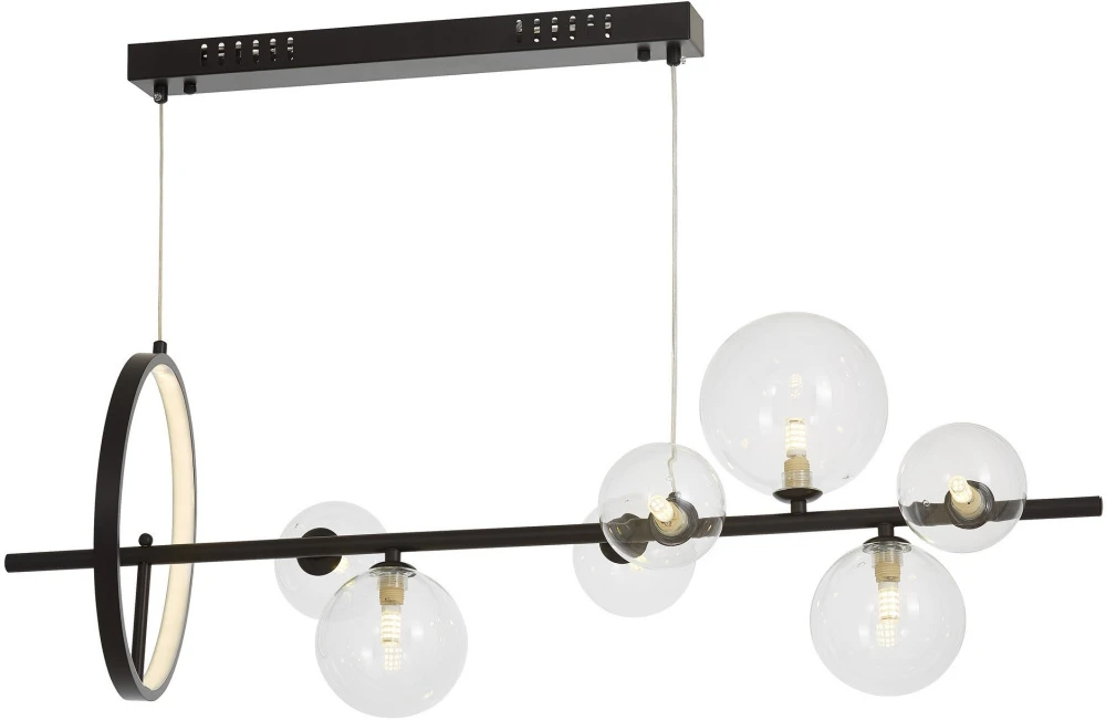 LDP 7033-7 BK+CL Lumina Deco