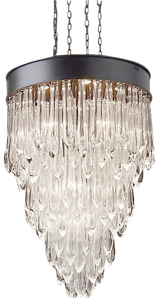 Подвесная люстра Tear Drop Glass 771196 (KG0547P-8A) DeLight Collection