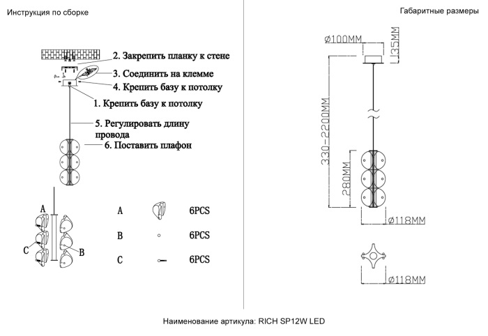 RICH SP12W LED