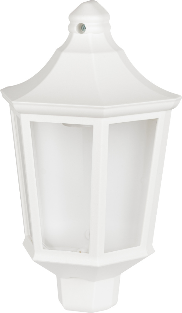 Настенный фонарь уличный  НБУ 06-60-003 У1 белый прозр. ЭРА