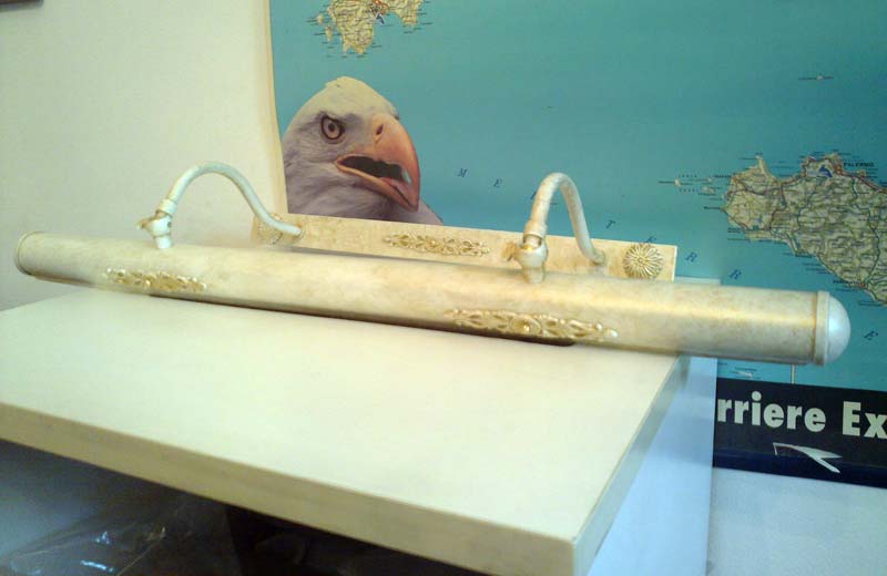 01051 IVORY DEC. Nervilamp