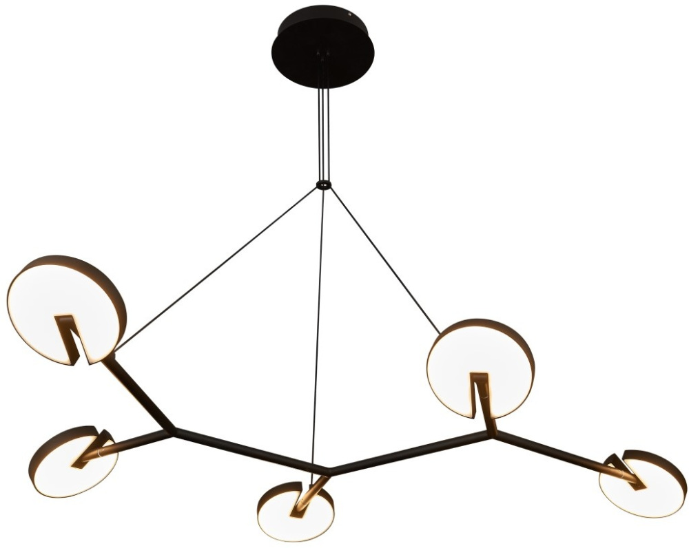 Подвесная люстра 0055 P0055-5A black DeLight Collection