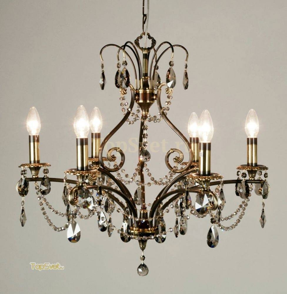 Хрустальная люстра Lampister L-781L6/L Asf GT old leather