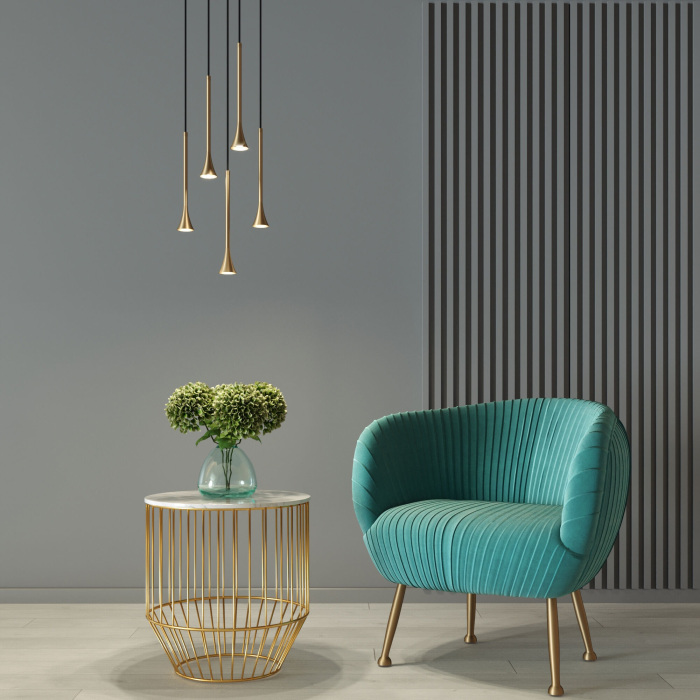 50314 LED 4000K латунь