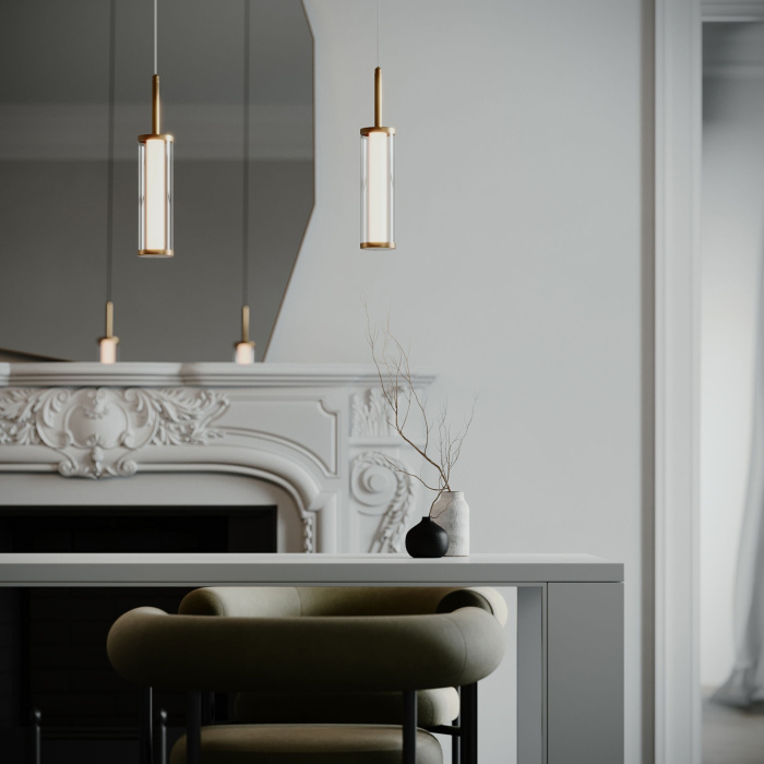 50386/1 LED латунь