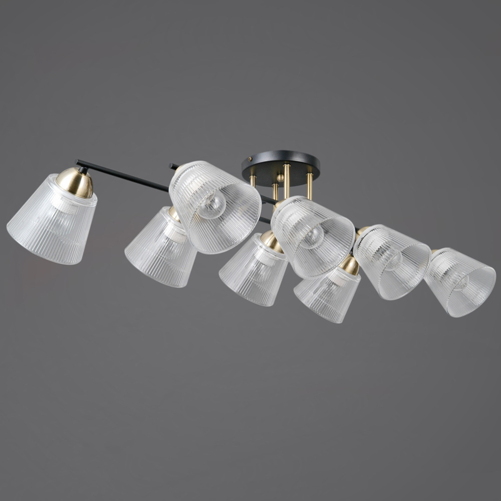 Потолочная люстра  IL0845-8CSQ-25BKAB ELITE ILLUMICO