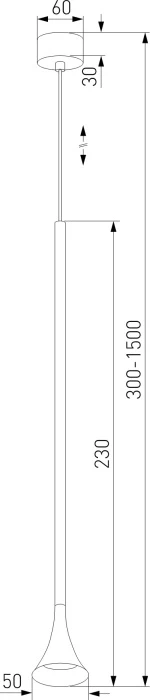 50314 LED 3000K латунь