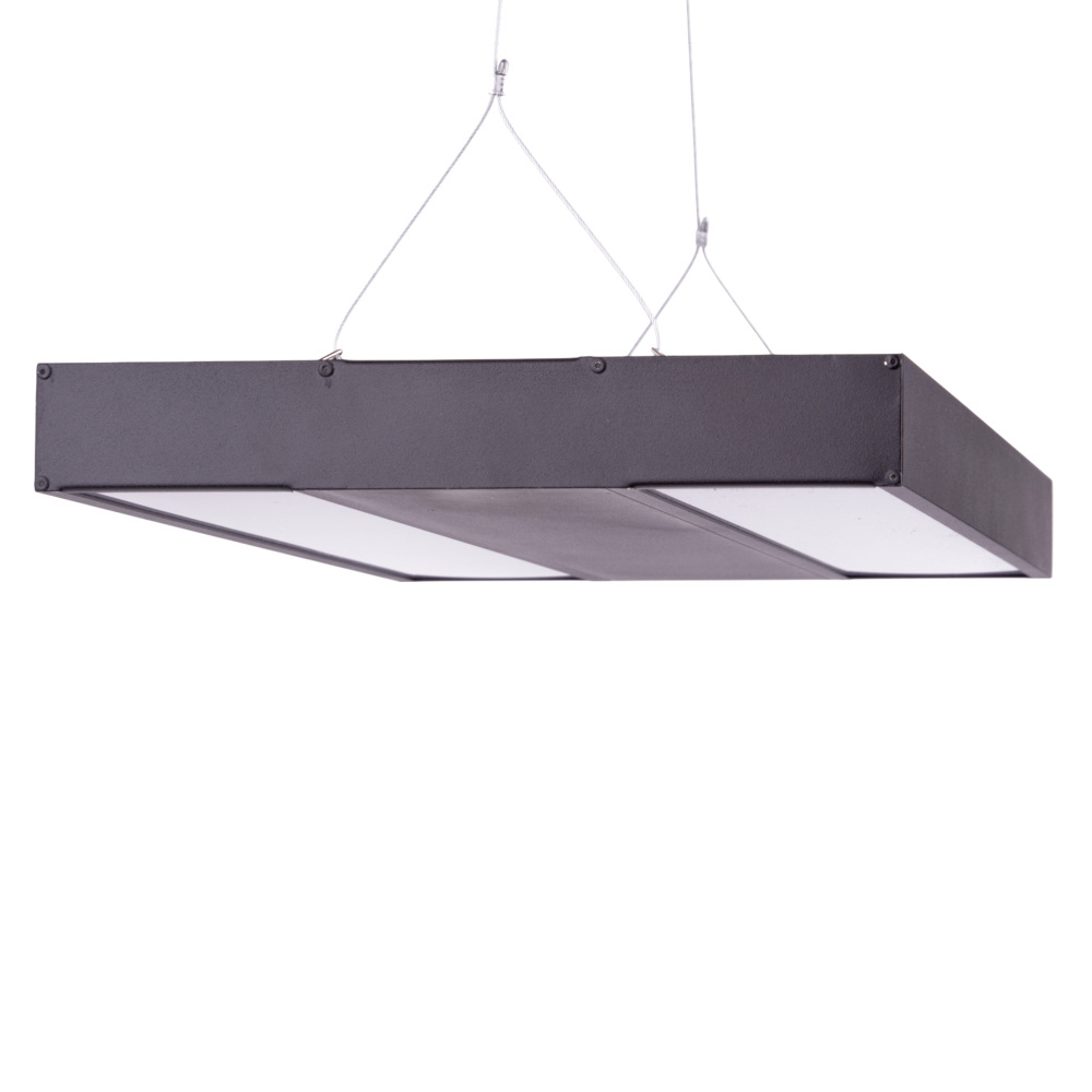 ULO-K16B 2x16W/4000K/L50 5W/3000K IP44 BLACK Uniel