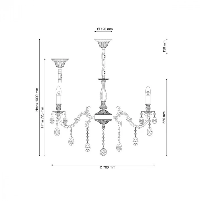 FIRENZE 141.8 coffe gold Lucia Tucci