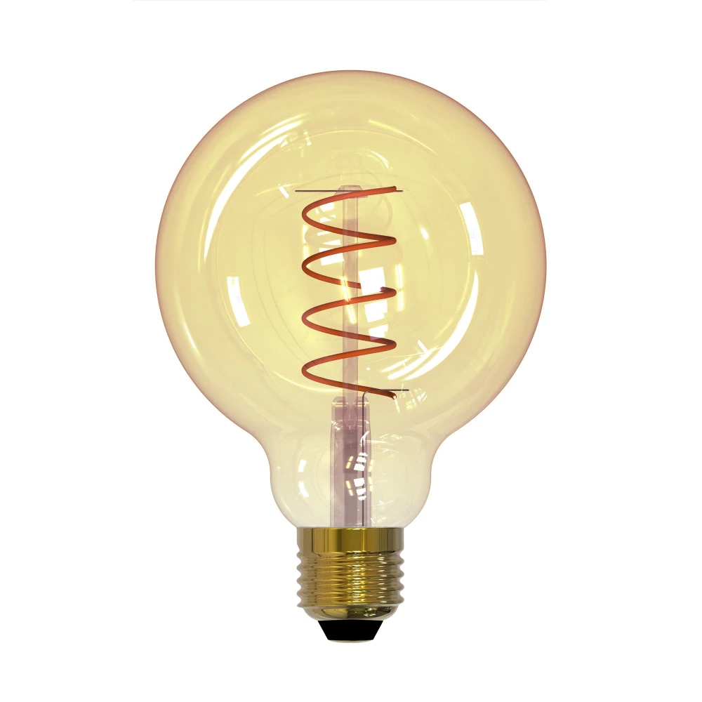 LED-G95-4W/GOLDEN/E27/CW GLV21GO Uniel