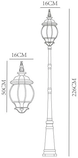 A1047PA-1BG Arte Lamp