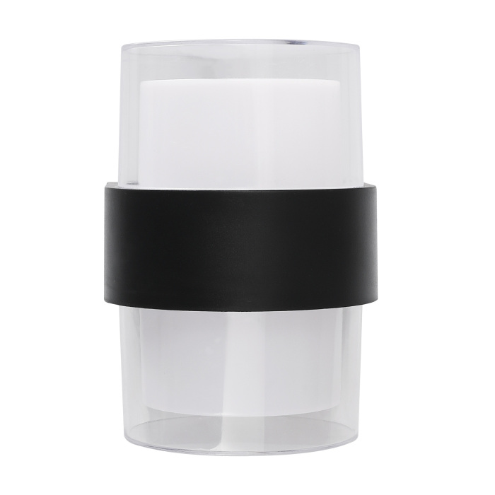 ULU-P22B-2x5W/4000K IP65 BLACK_