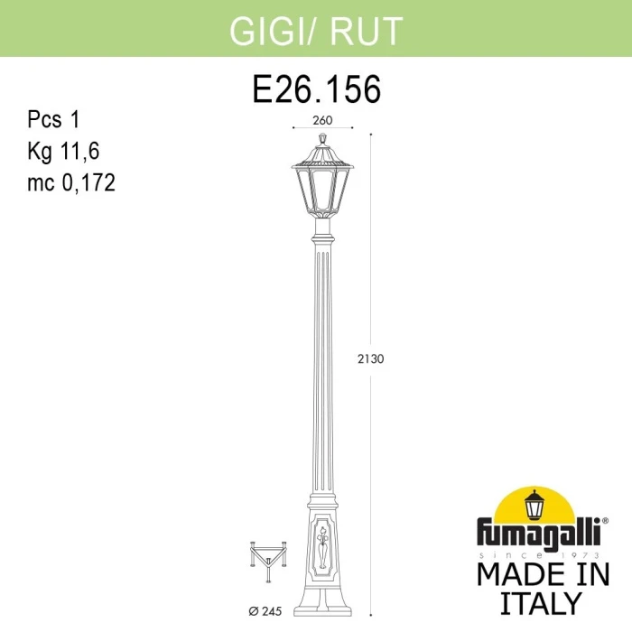 E26.156.000.AXE27 Fumagalli