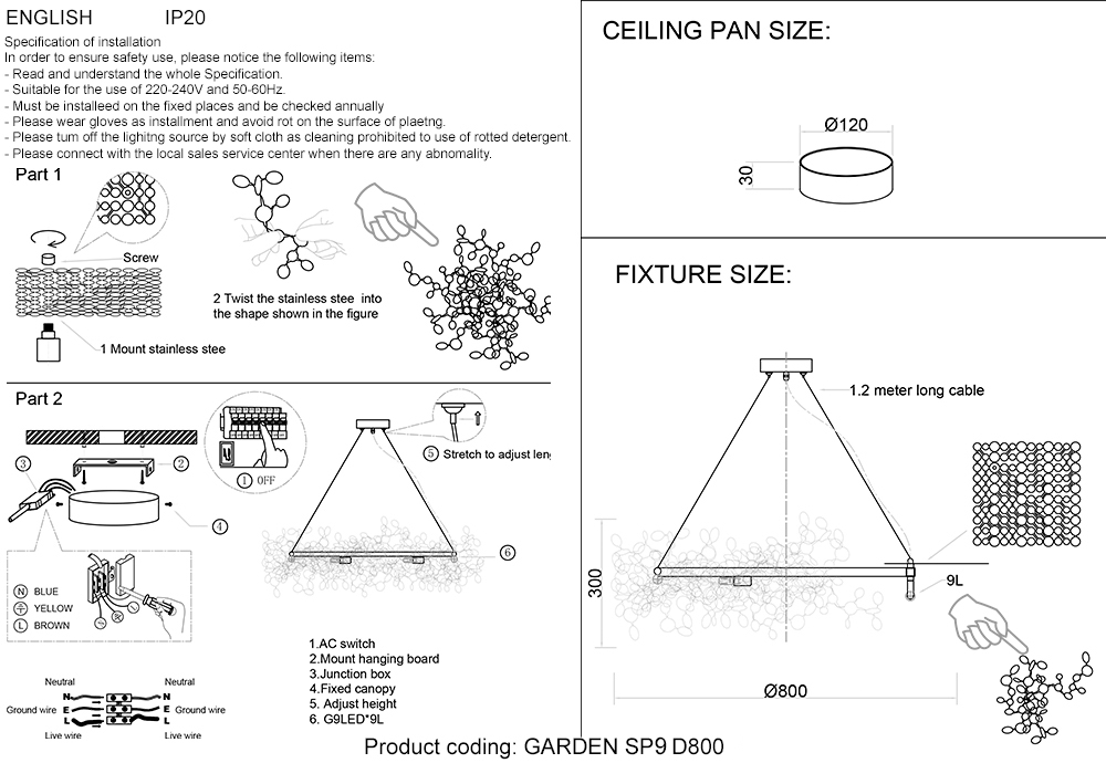 GARDEN SP9 D800 CHROME_