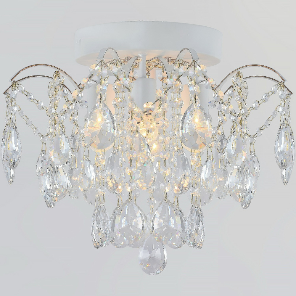 Потолочная люстра 04039-0.3-04 WH+GOLD PN Reluce